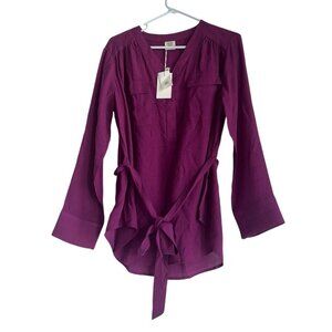 Matilda Jane Good Hart GH Baneberry Tie Waist Tunic Size S Small NWT